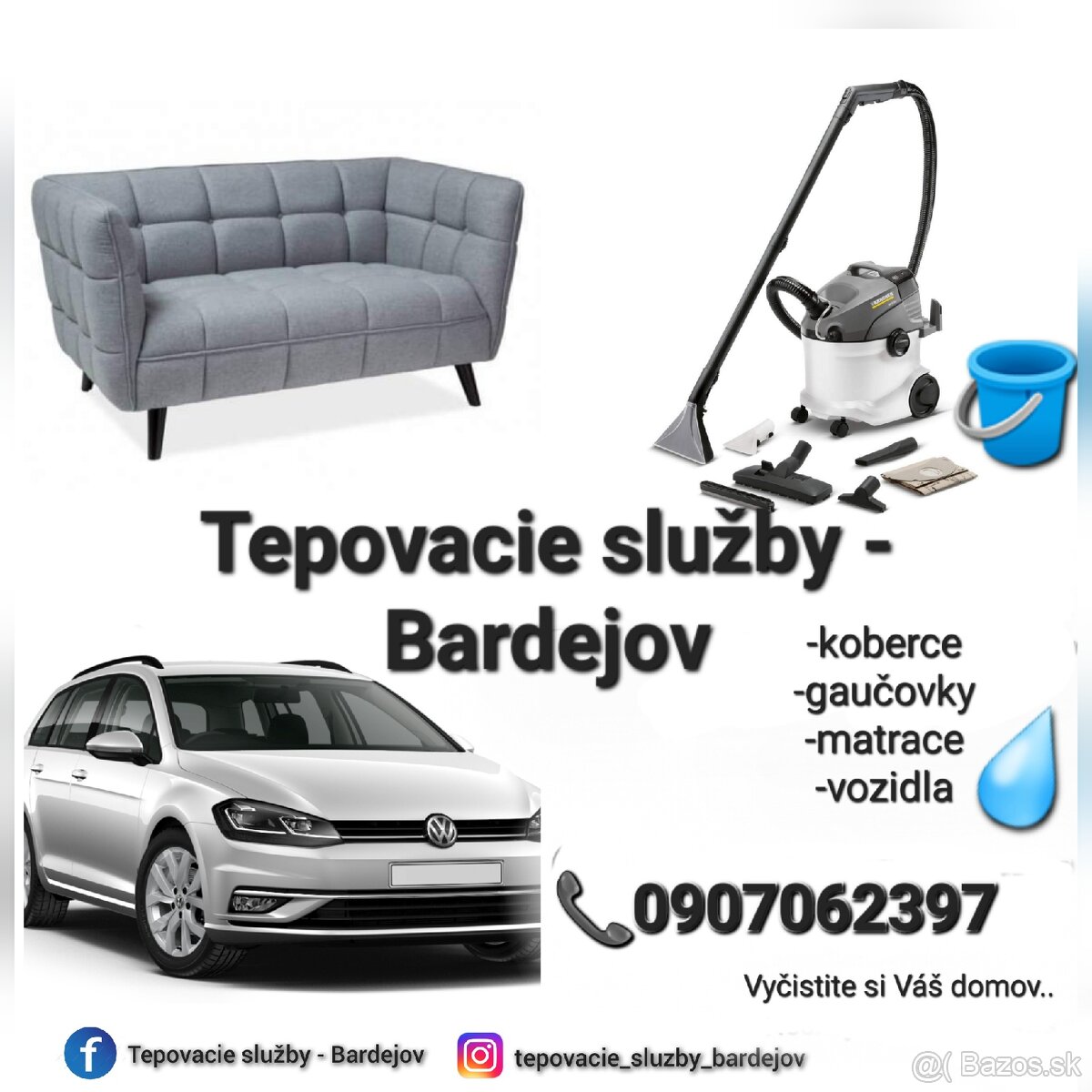 Tepovacie Služby - Bardejov