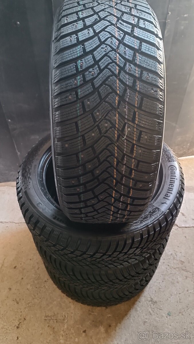 225/50 R17 T XL zimné continental  (s hrotmi)