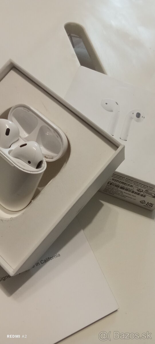 Airpods 2. gene®️acie o®️iginal s krabicou