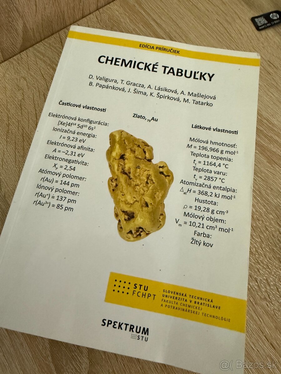 Chemické tabuľky