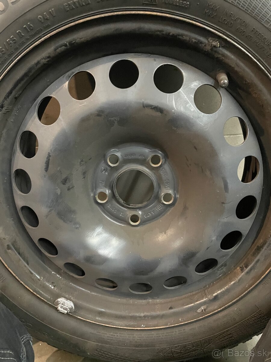 Predám R16 plechové disky OPEL ASTRA K rozteč 5x105