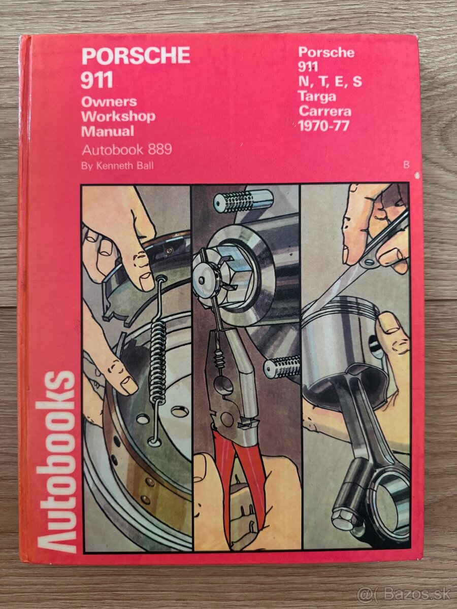 PORSCHE 911 1970-1977 originalni montazni manual