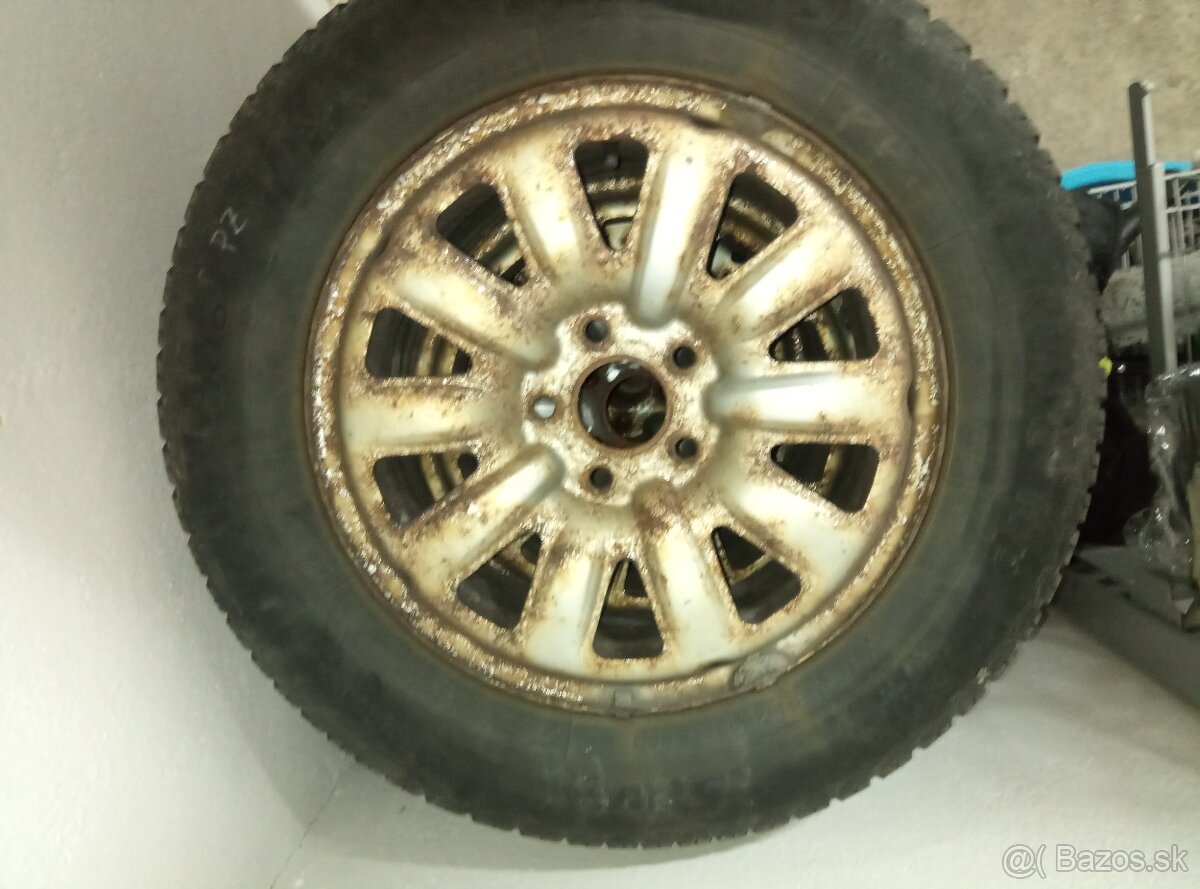 Disky a pneumatiky 5x114,3 R16 Renault Dacia