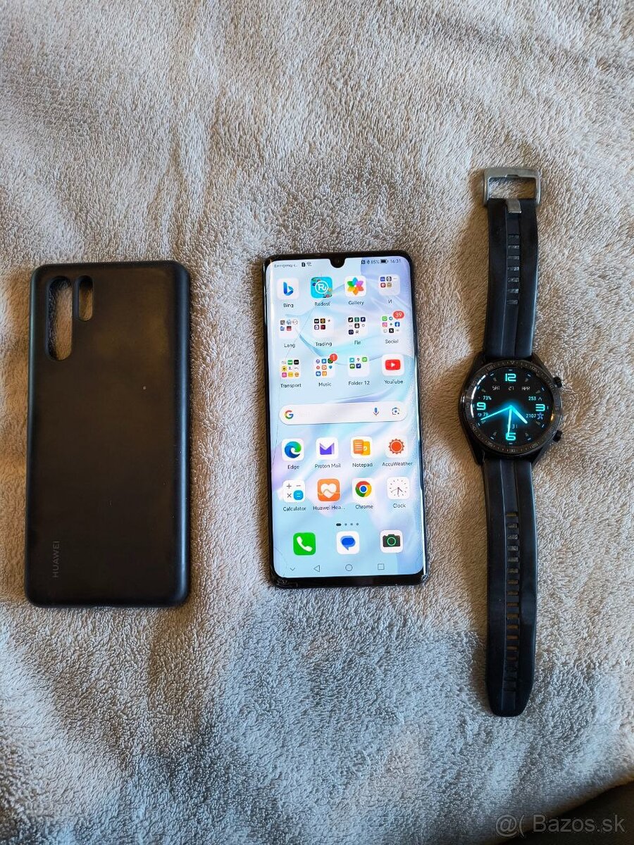 Huawei P30 Pro + športové hodinky Huawei GT2