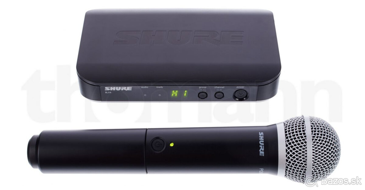 Shure BLX24/PG58 S8 - Bezdrôtový Mikrofón