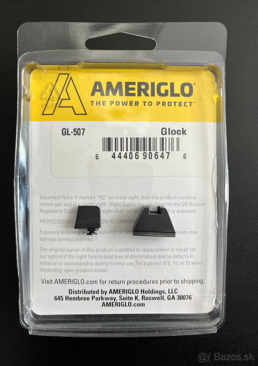 mieridla pre Glock - AMERIGLO GL 507