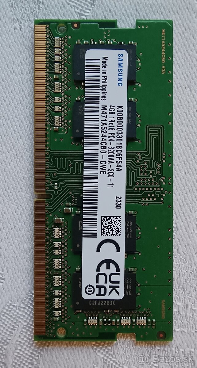 RAM 4GB DDR4 do notebooku