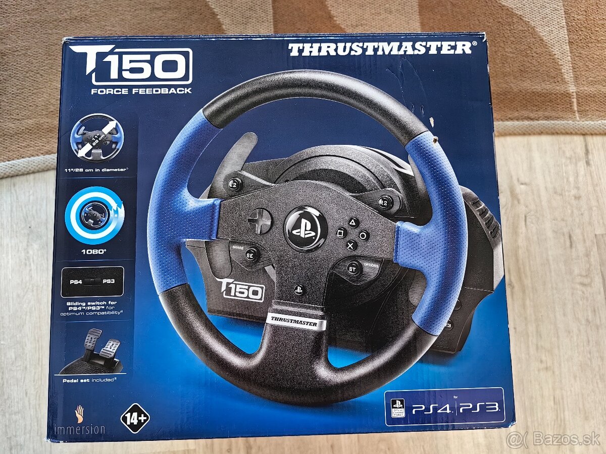 Herny volant Thrustmaster T150