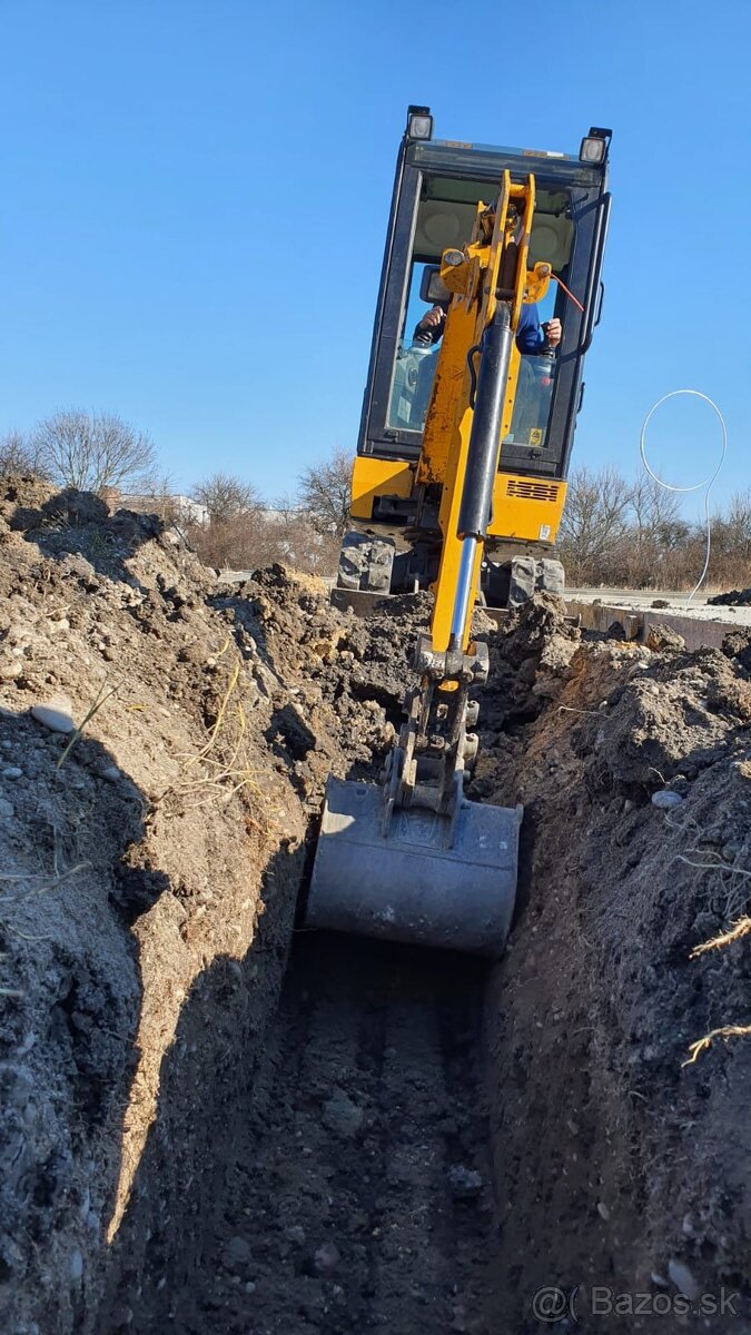 Zemné práce, výkopové práce, demolačné práce, búracie práce