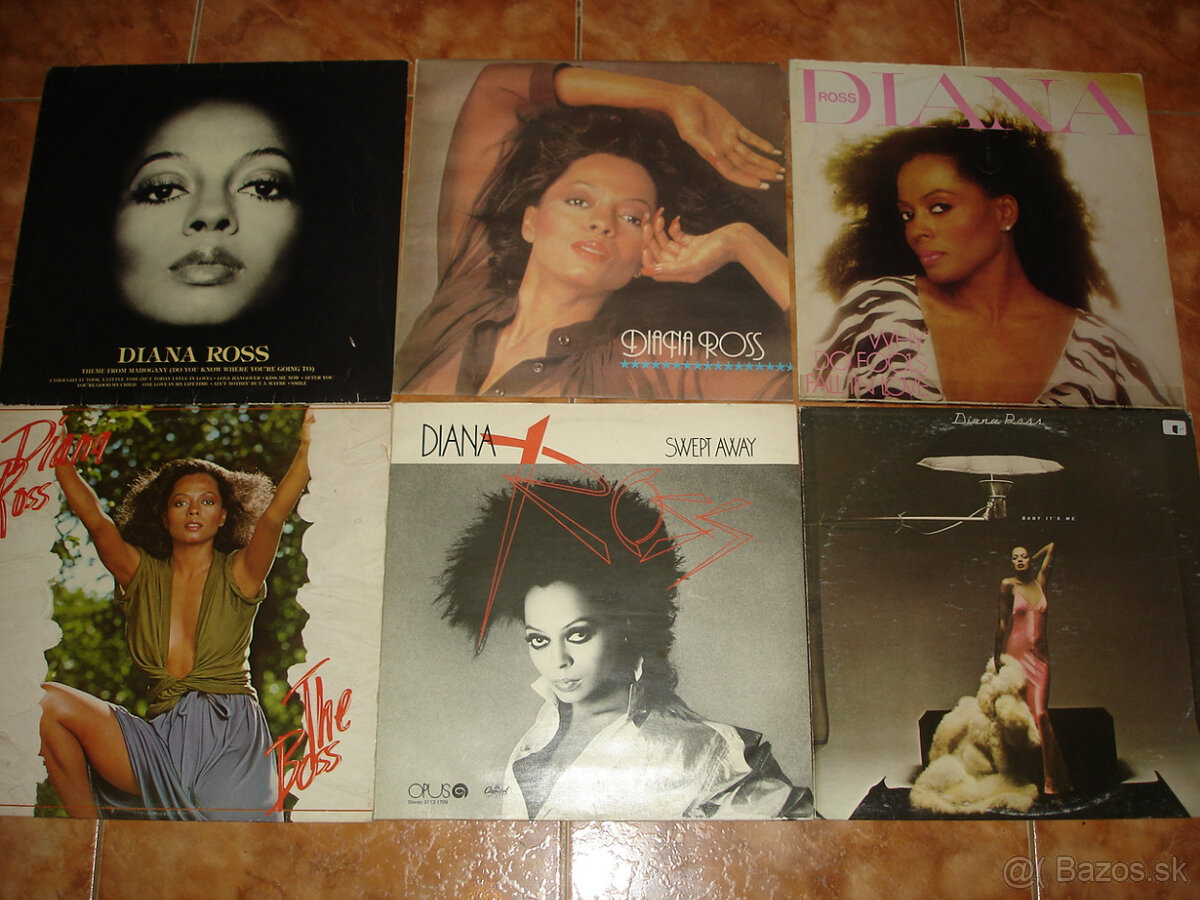 predám LP platne Diana Ross a Shakin Stevens