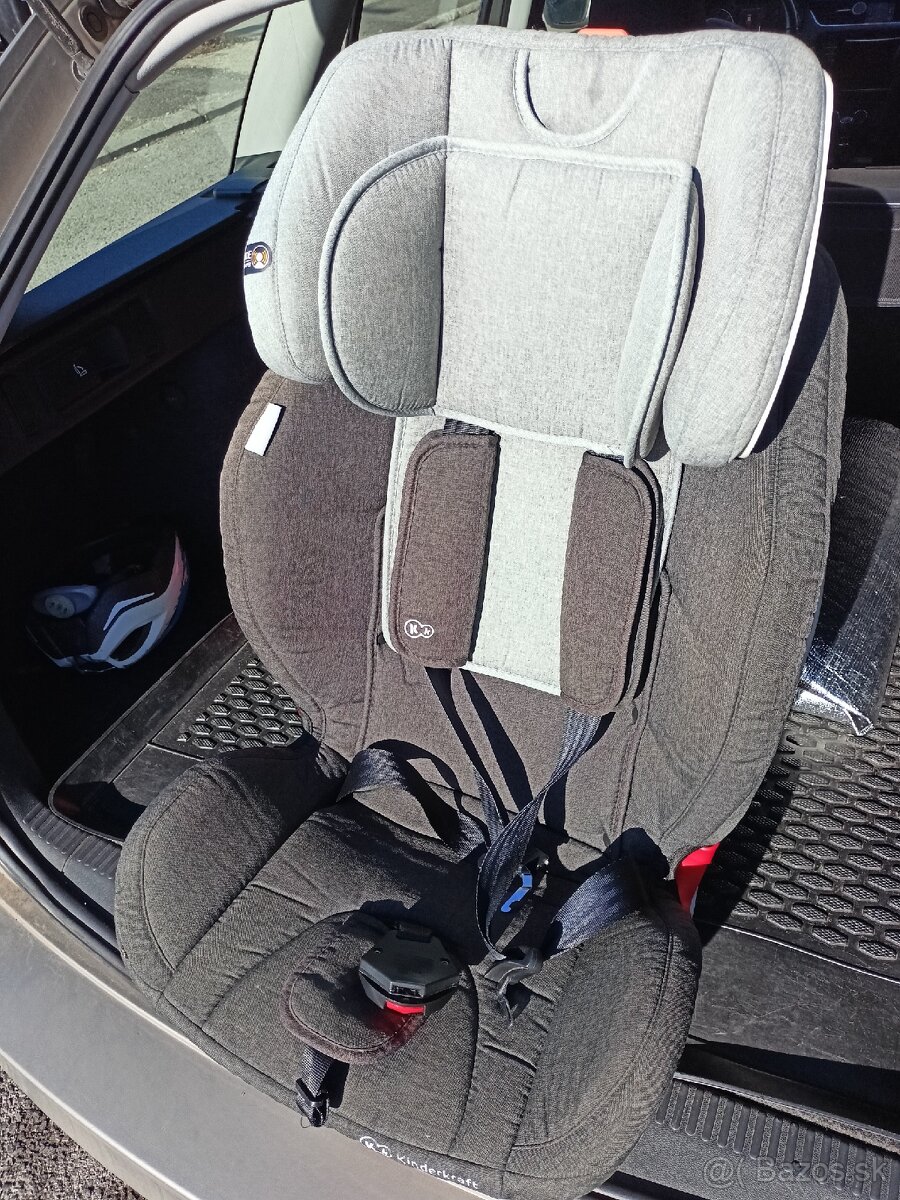 Autosedačka KinderKraft ONETO3 ISOFIX black/grey