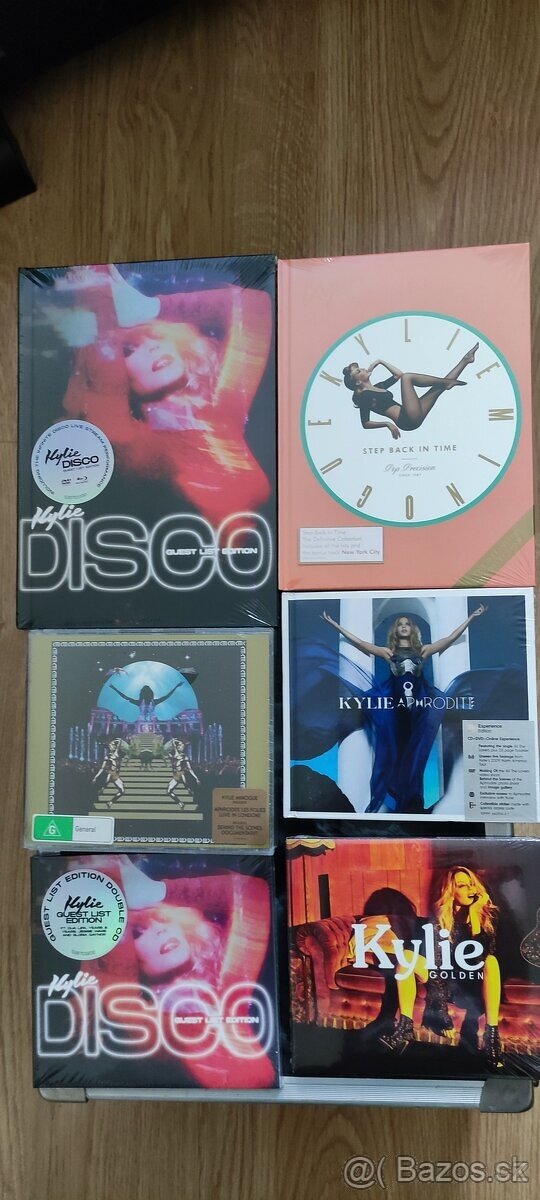 Prodám CD Kylie Minogue a Britney Spears