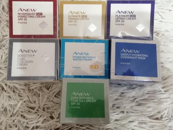 Avon Anew pleťové krémy rôzne