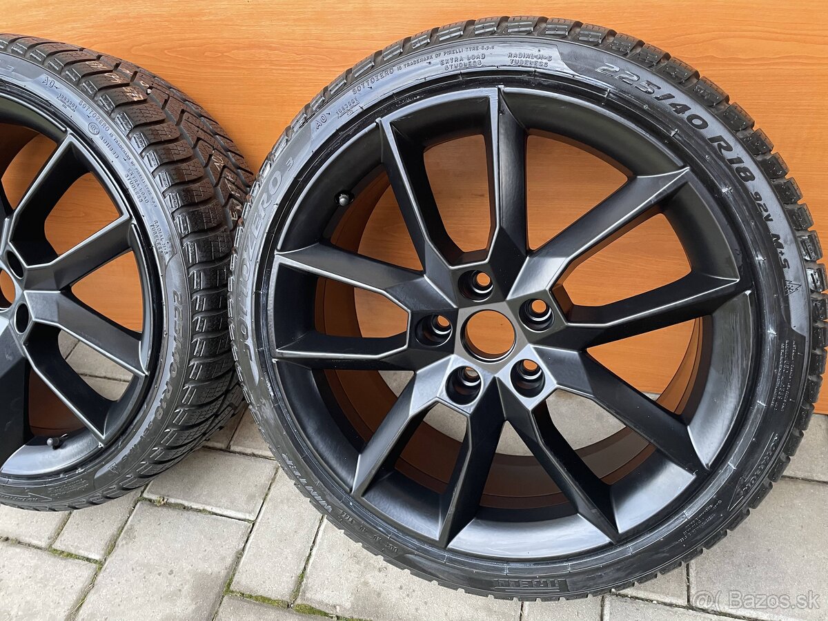 GEMINI SCHWARZ skoda Octavia RS 3 5x112  7,5x18 ET 51