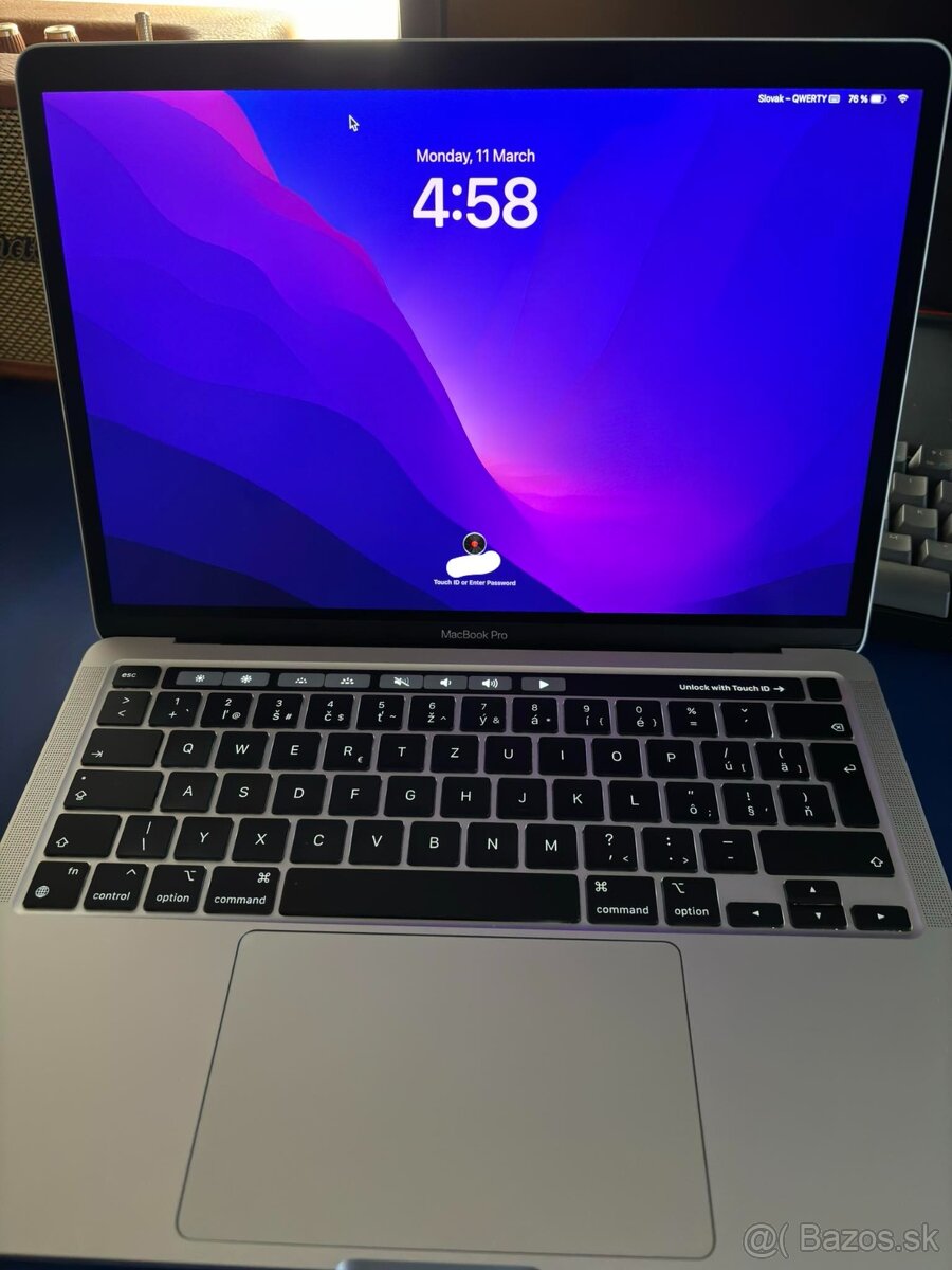 Predám Macbook Pro 13" M1 (2020) 16/256GB