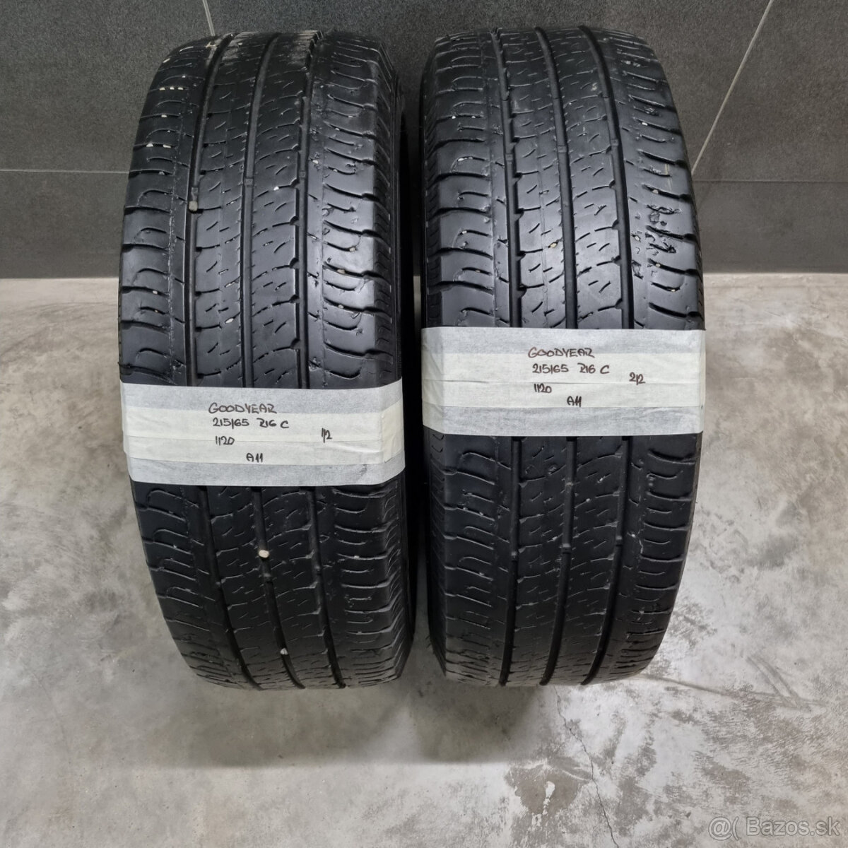 215/65 R16C GOODYEAR dodávkové pneumatiky