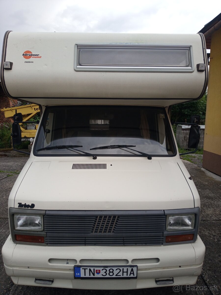 Autokaravan Fiat Ducato.  Burstner