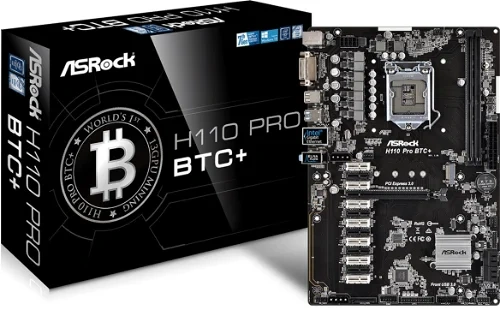 ASROCK H110 Pro BTC+ Nový kus originál zabalený