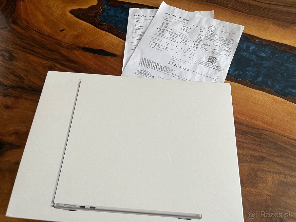 MacBook AIR M2 Silver Záruka 99% batéria