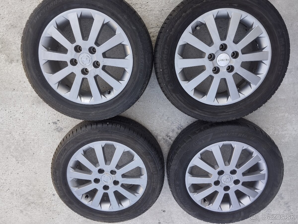 Predám alu disky Opel 5x110 r16