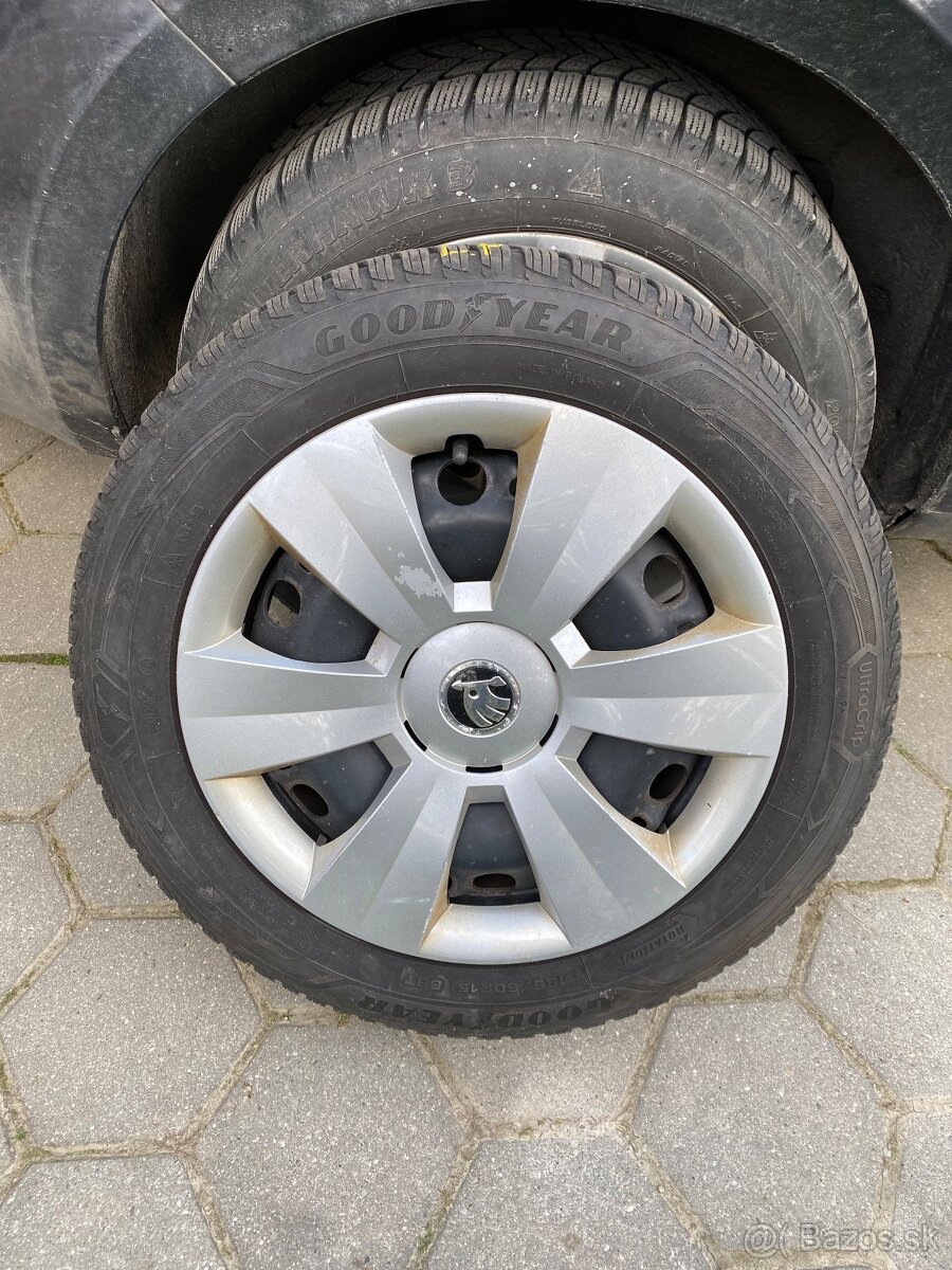 Zimný set Škoda Fabia 185/60 R15