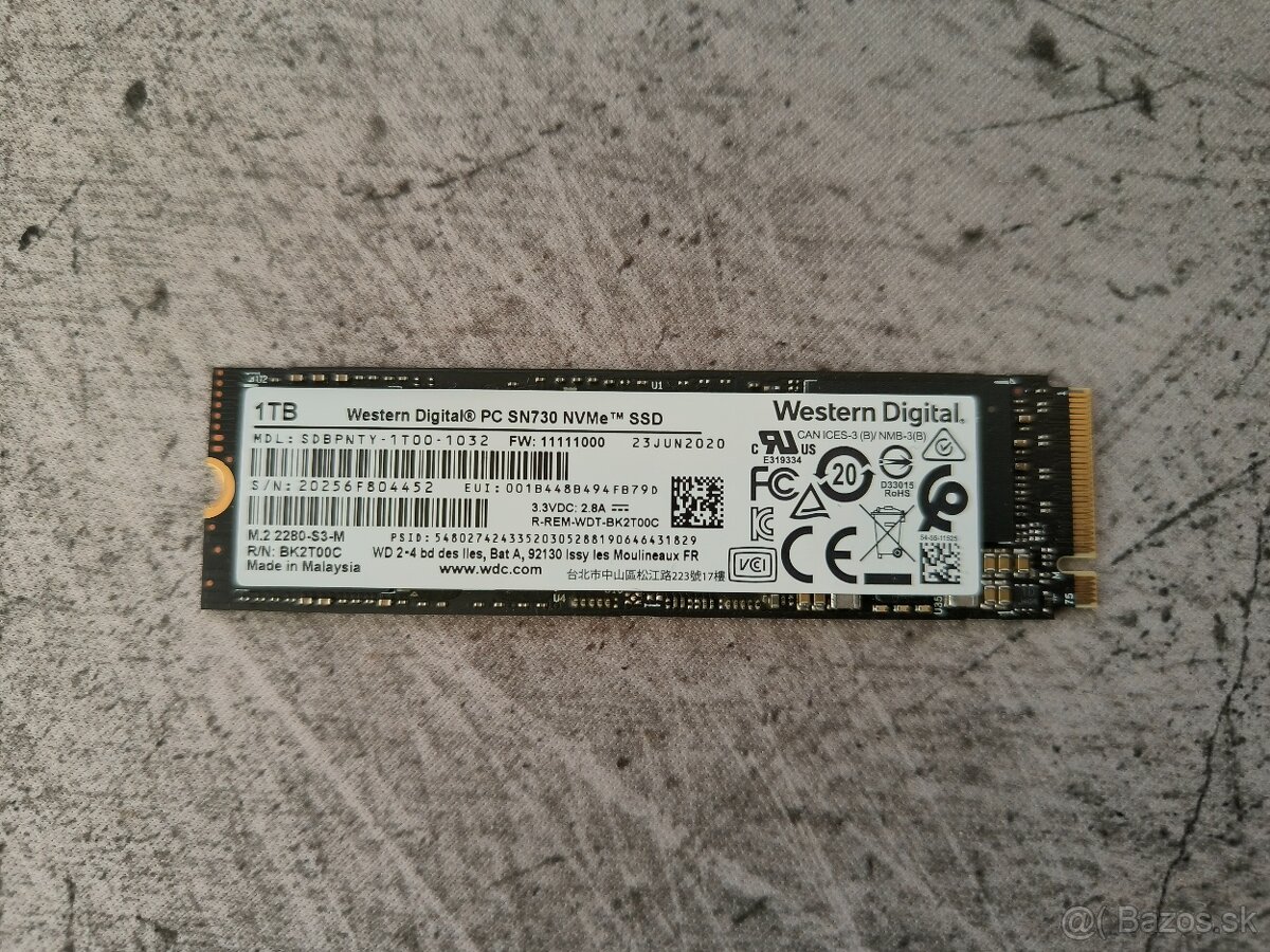 WD SN730 1TB SSD