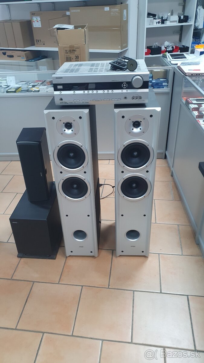 2x JAMO S718 + JAMO C400 CEN + JAMO SUB200 + Onkyo TX-SR576