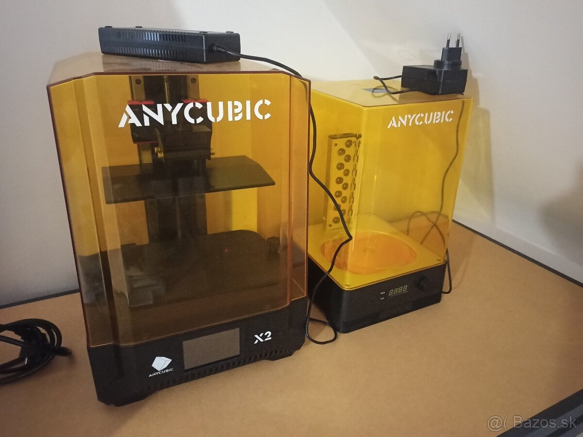 3D tlačiareň Anycubic Phonton Mono X2 a Wash and Cure 1