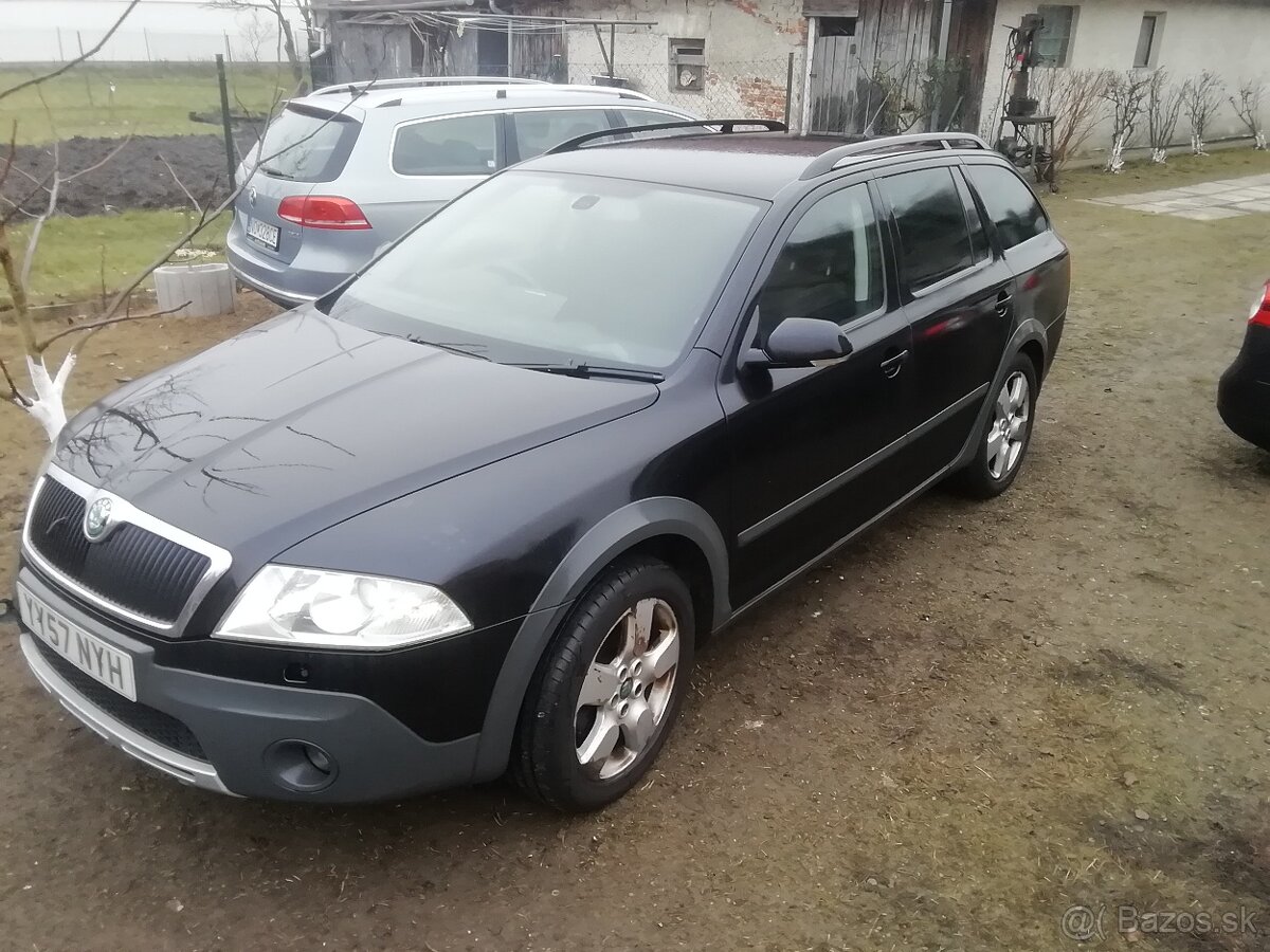 Rozpredám škoda octavia 2 combi scáut 4krat4