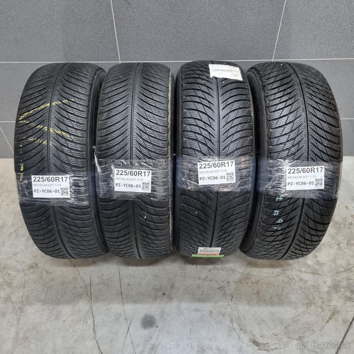 Zimné pneumatiky 225/60 R17 MICHELIN DOT1119