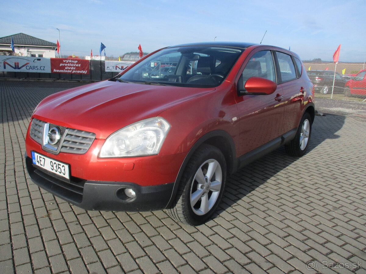 NISSAN QASHQAI 1,5dCi Tekna Kůže Panorama Xenon Tažné 2007