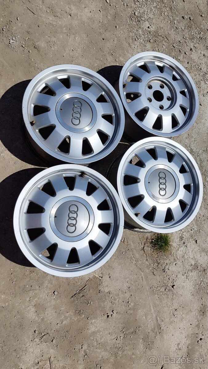 predám 4ks elektróny 15" orig. Audi , rozteč 5x112