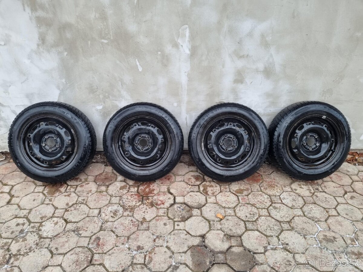 Plechové disky 5x100 r14 Zimné 165/70 r14