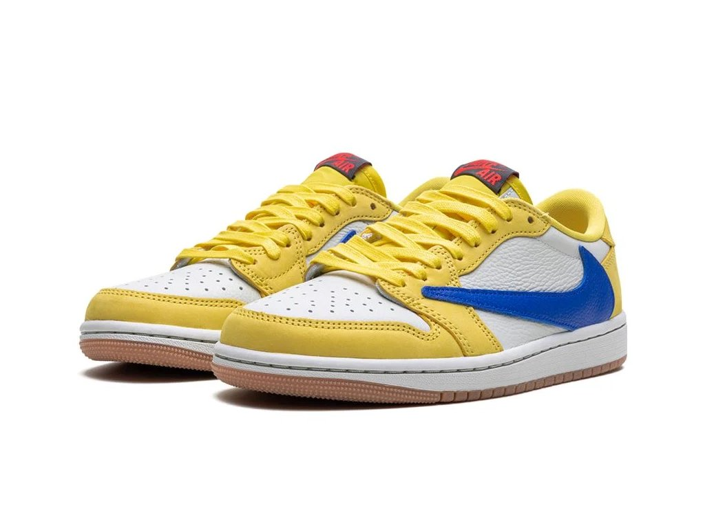 Jordan 1 Retro Low OG "Travis Scott - Canary"