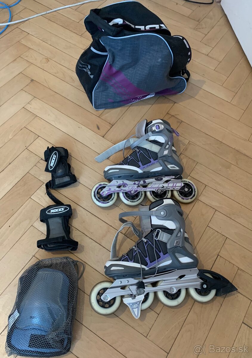 Damske inline korcule EU 39 / UK 6 ROLLERBLADE + bag