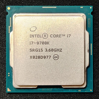 Intel Core i7-9700K Coffe Lake ( socket 1151 ) 4,9 GHz Max