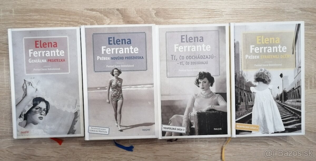 Elena Ferrante sága Geniálna priateľka