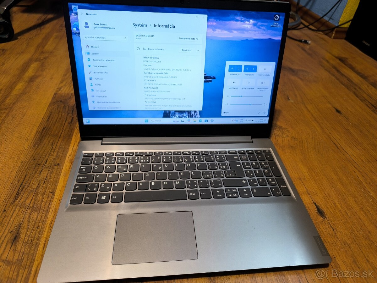 Lenovo IdeaPad S145-15IWL