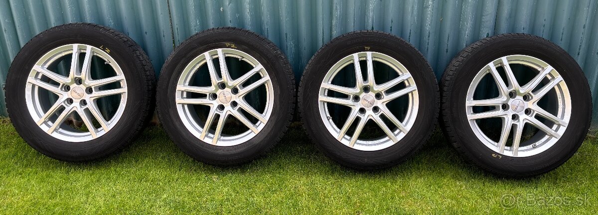 Predám 17''ALU DEZENT  5x108 pneu 235/55 R17