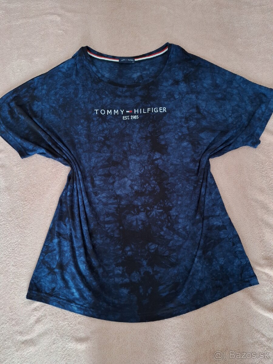 Tommy Hilfiger dámske tričko modré