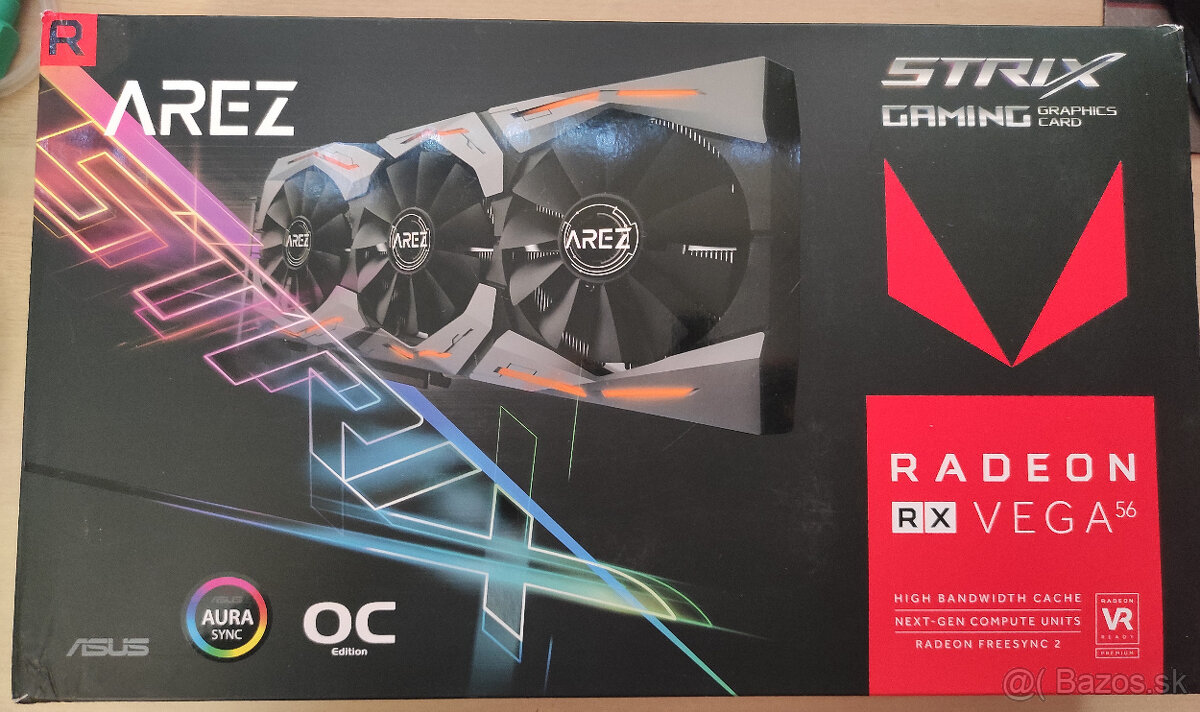 ASUS AREZ Strix Radeon RX Vega 56 OC