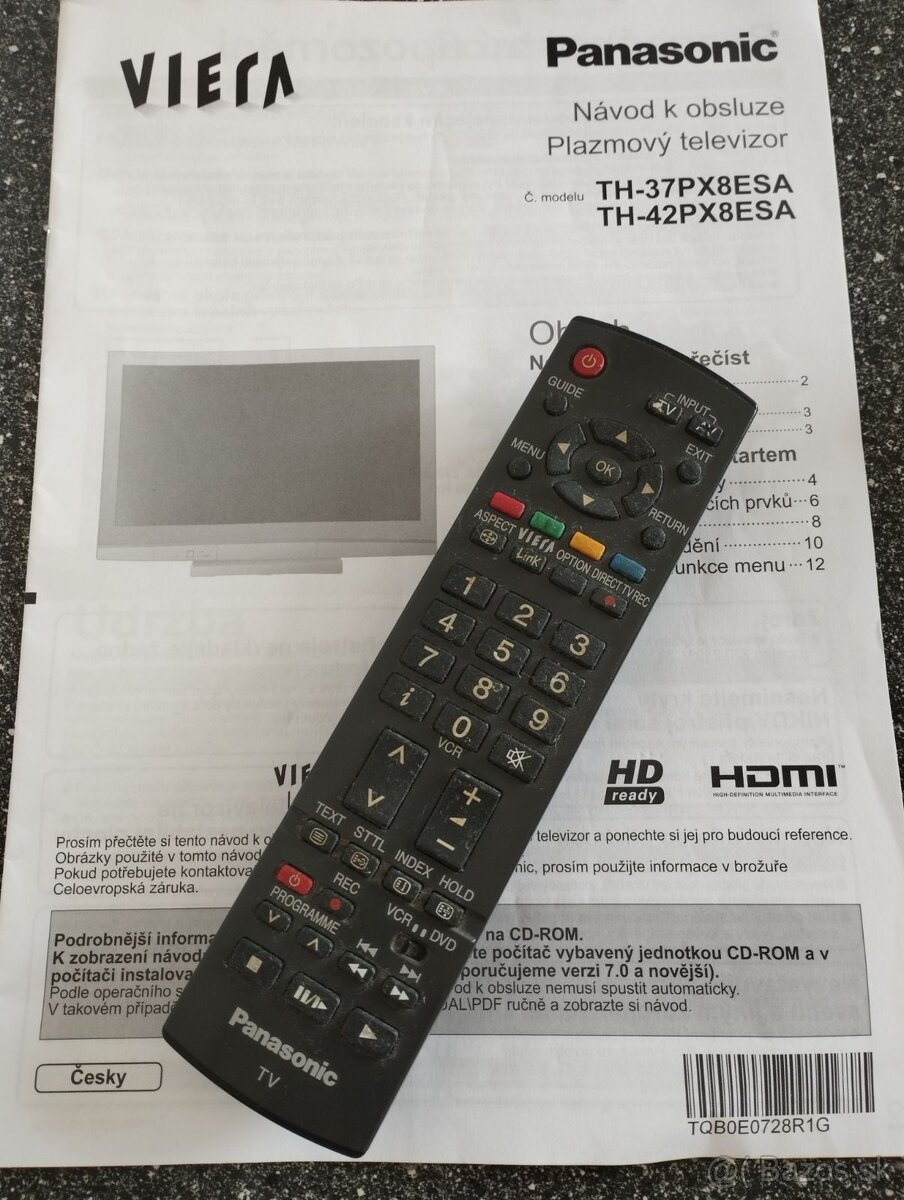 Panasonic Viera TH-42PX8ESA