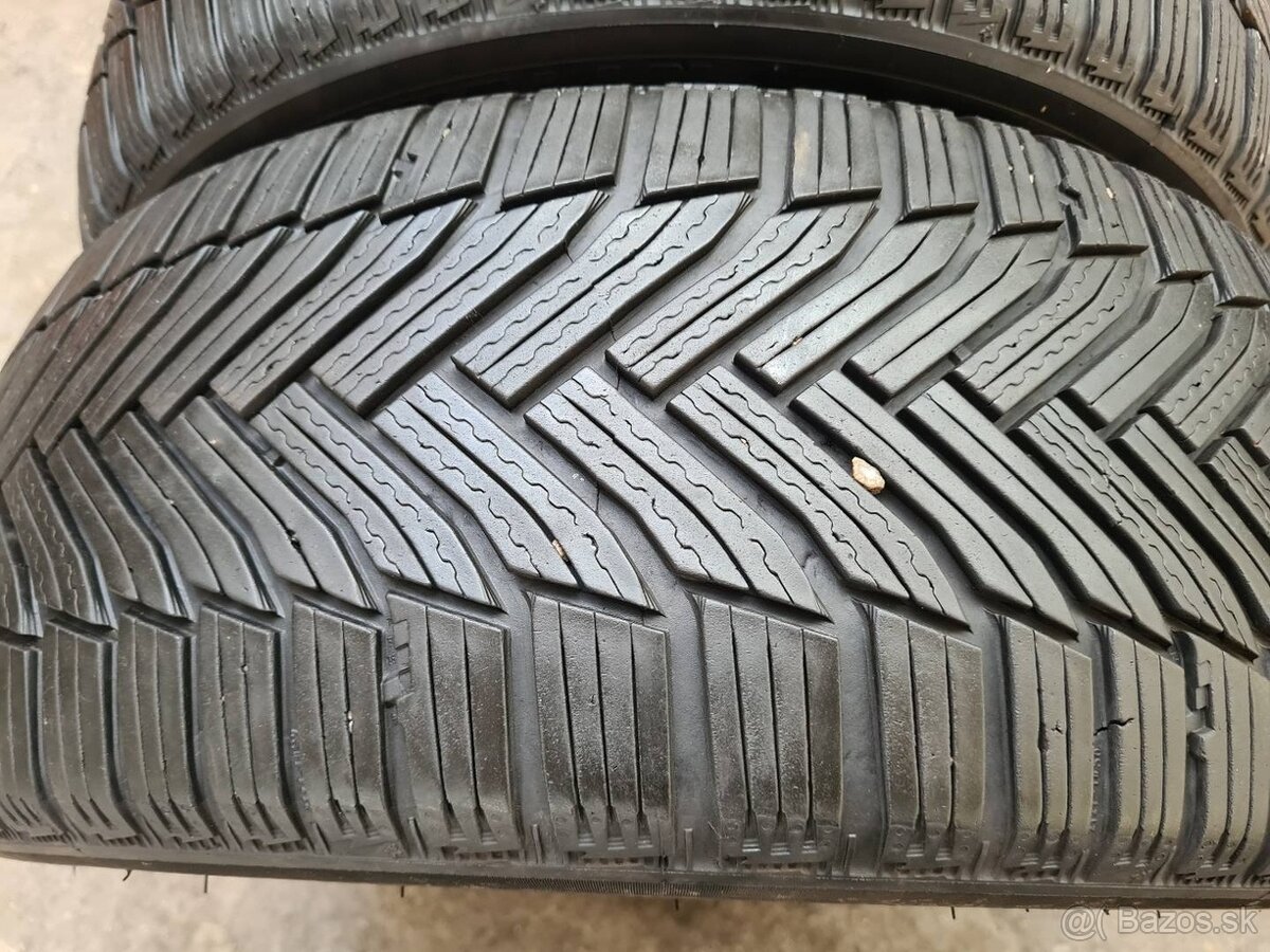 225/50r17 zimné 2 ks MICHELIN dezén 6,7 mm DOT2019