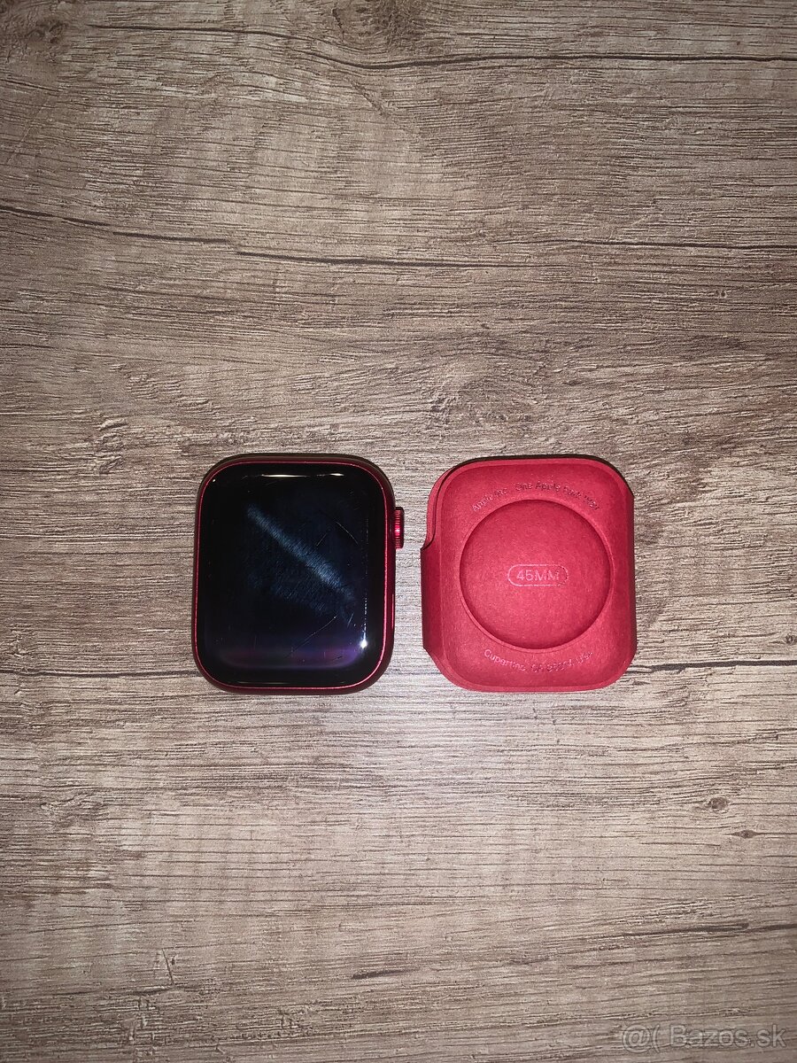 Apple watch series 7 Red Aluminium