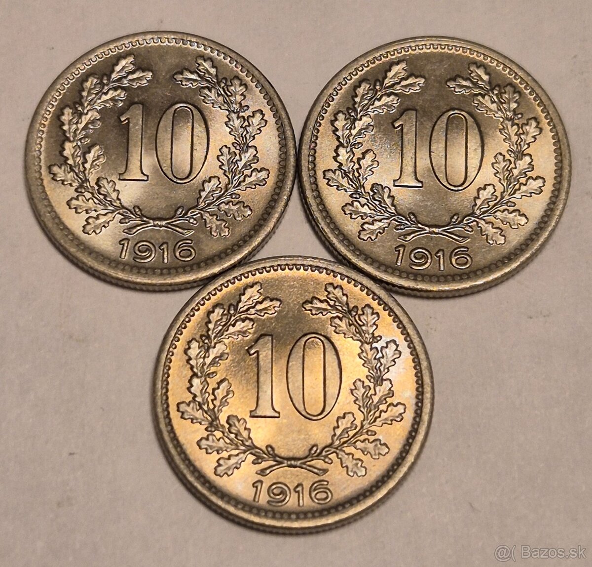 10 Halier 1916, nový znak, RL