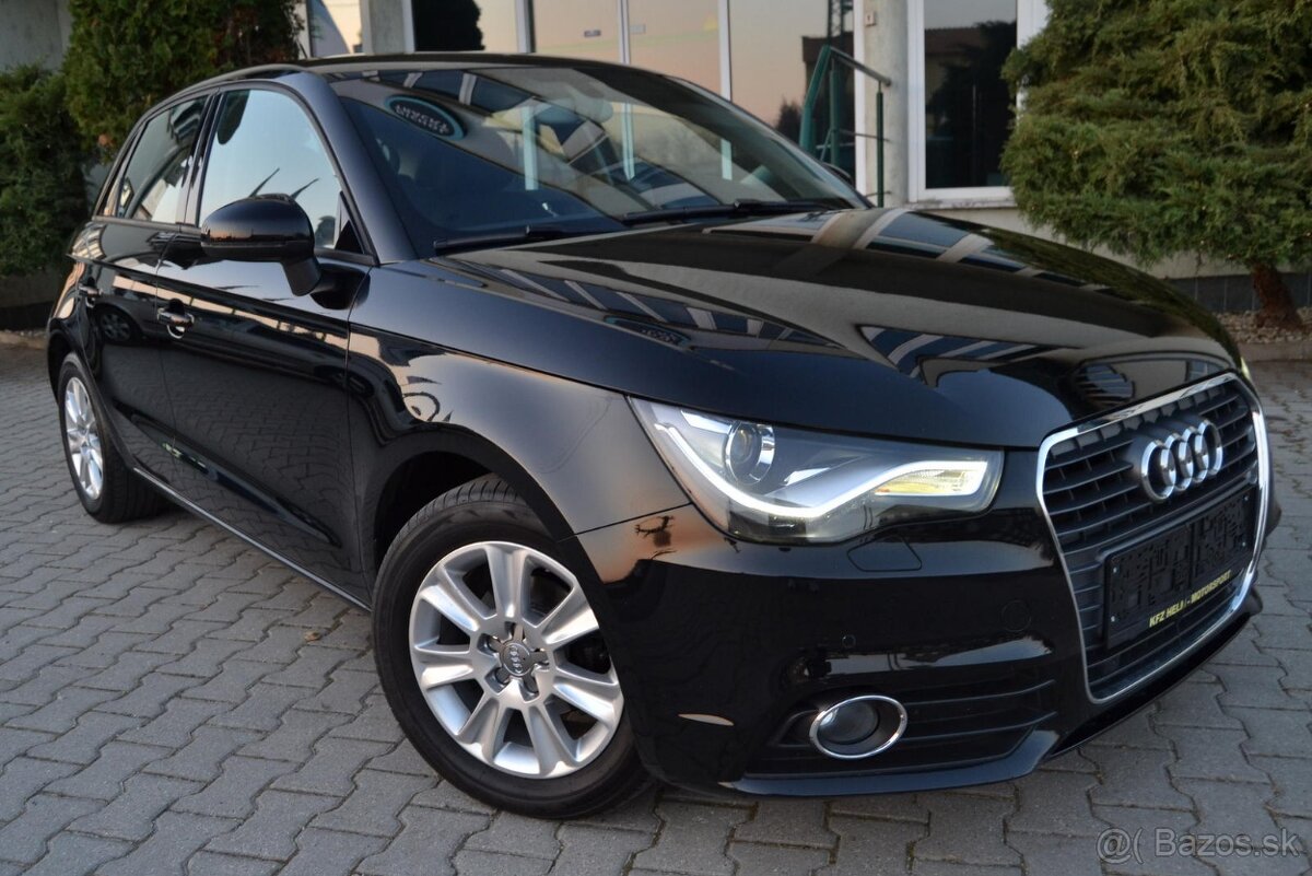 AUDI A1 1.2 TFSI, XENÓNY, NAVI, ELEKTRÓNY R16, TEMPOMAT