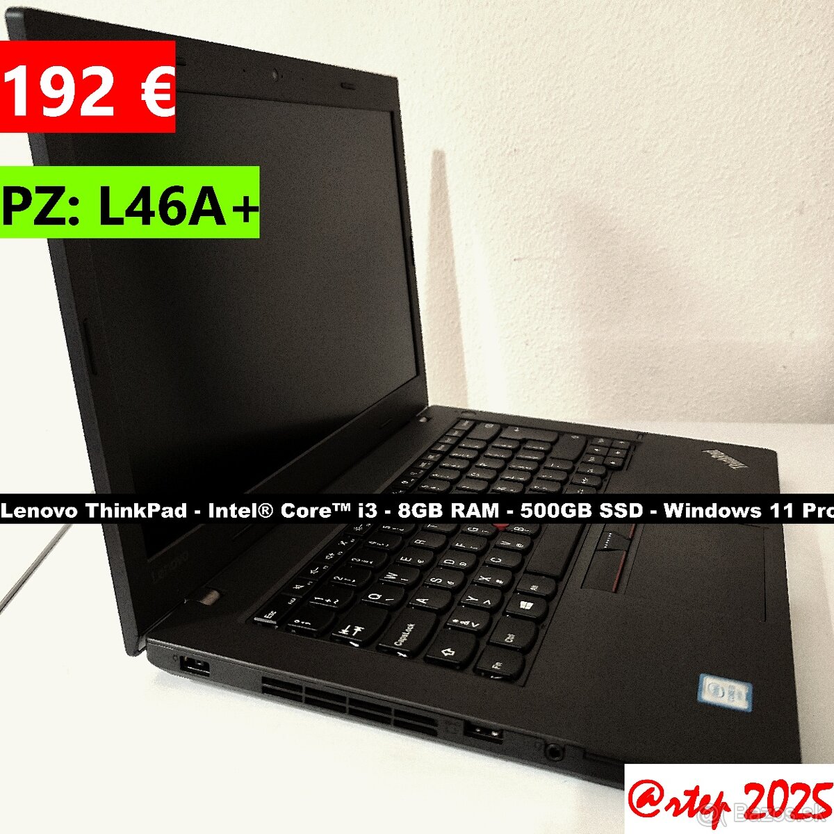 Lenovo ThinkPad (PZ:L46A+) @rtep