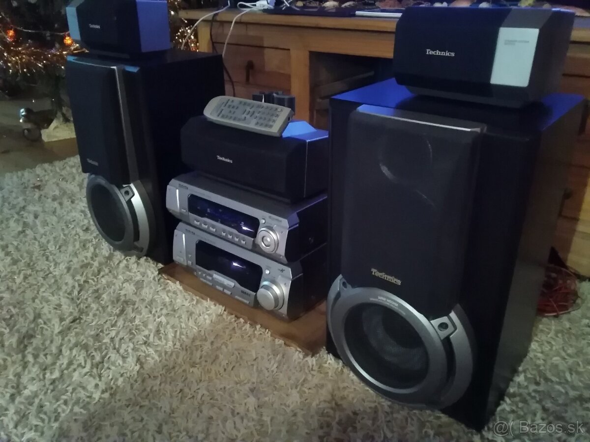 Predám Hifi systém Technics 5.1 repro