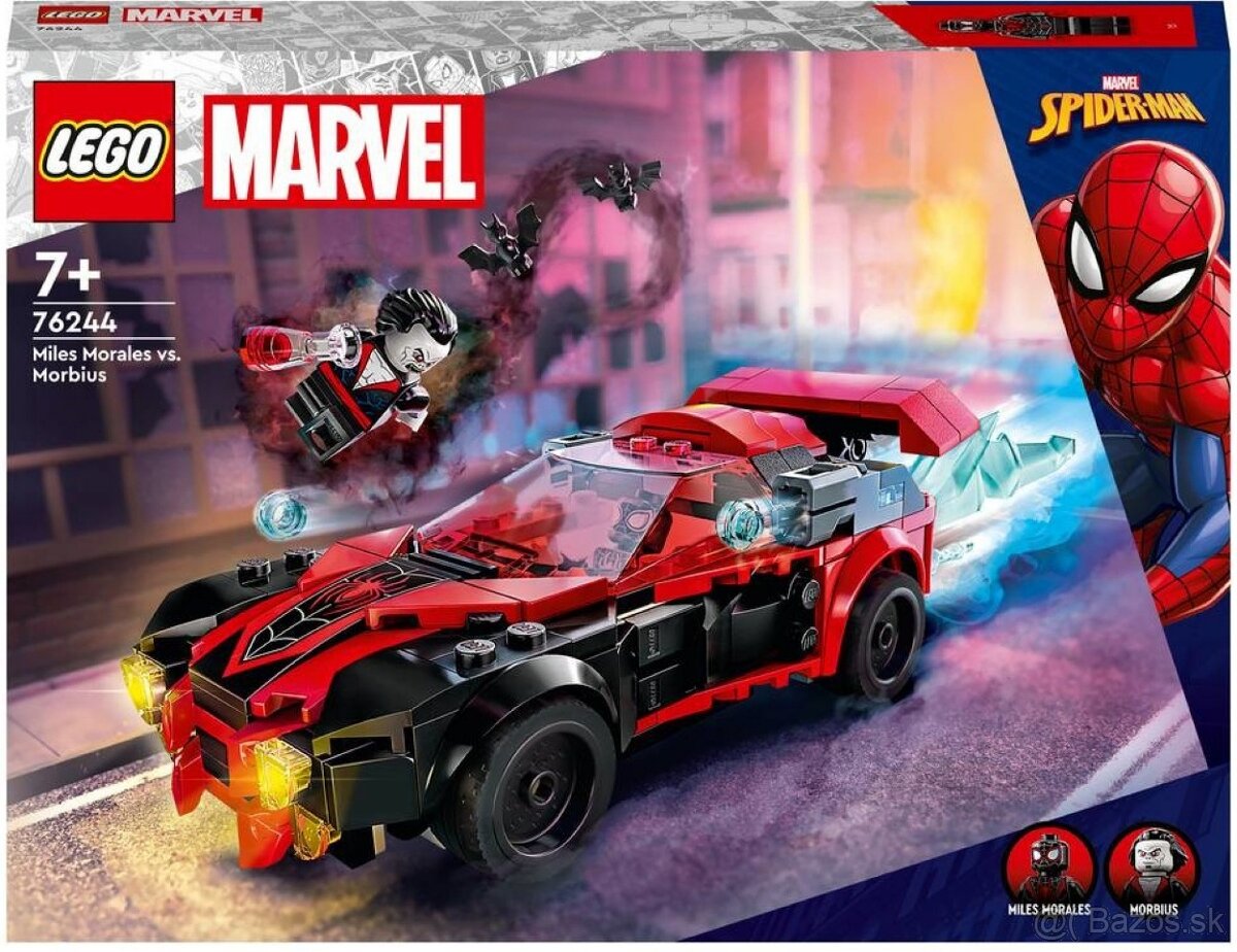 LEGO 76244 Marvel Miles Morales vs. Morbius