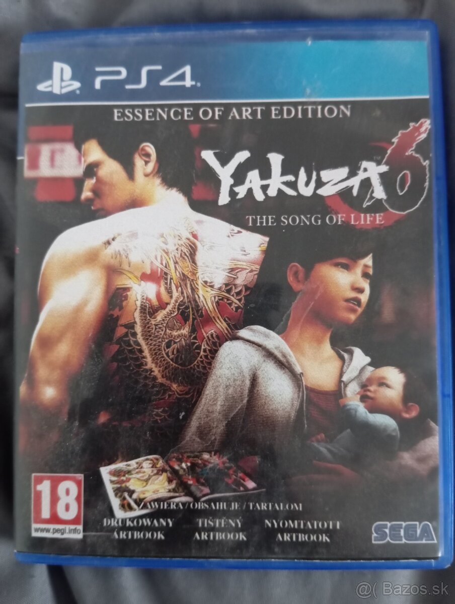 Hra na Ps4 - Yakuza 6